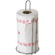 Porta Rolo De Papel 29,5cm Altura Por 14cm Diâmetro Cromado